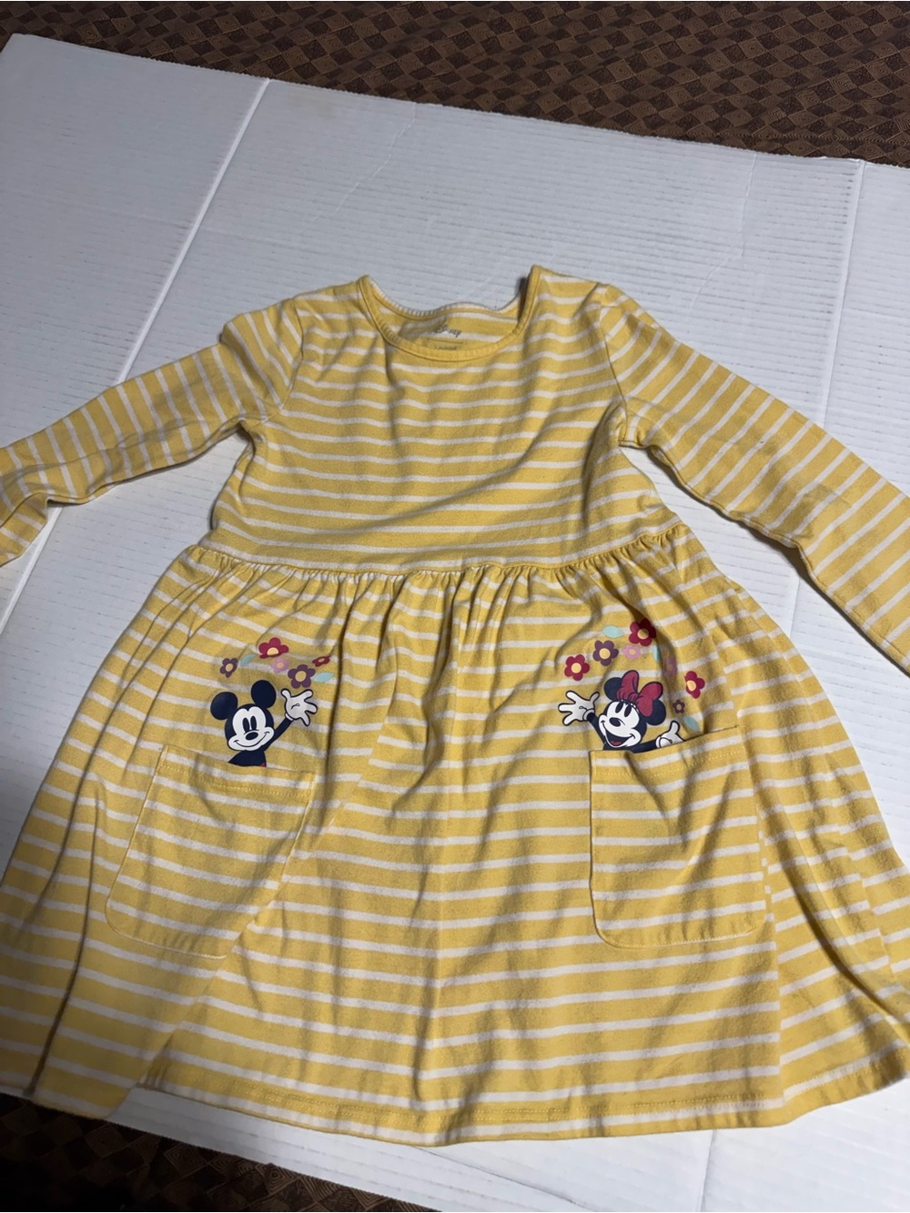 Jumping Beans Mickey & Minnie Skater Dress
